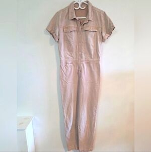 YOUNG FABULOUS & BROKE Pink Jumpsuit Size Medium